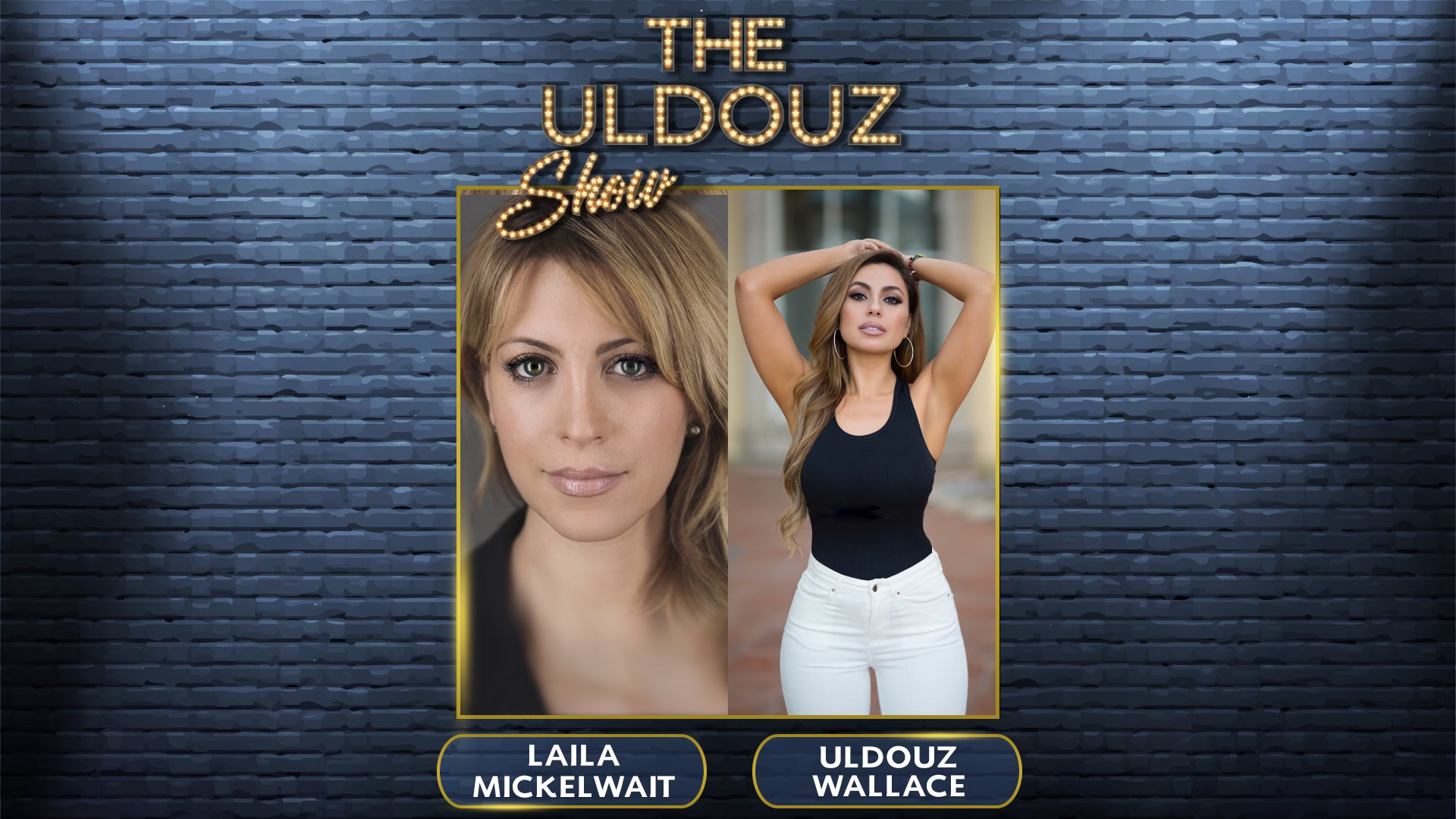 The Uldouz Show With Guest Laila Mickelwait, Founder & CEO of Justice Defense Fund