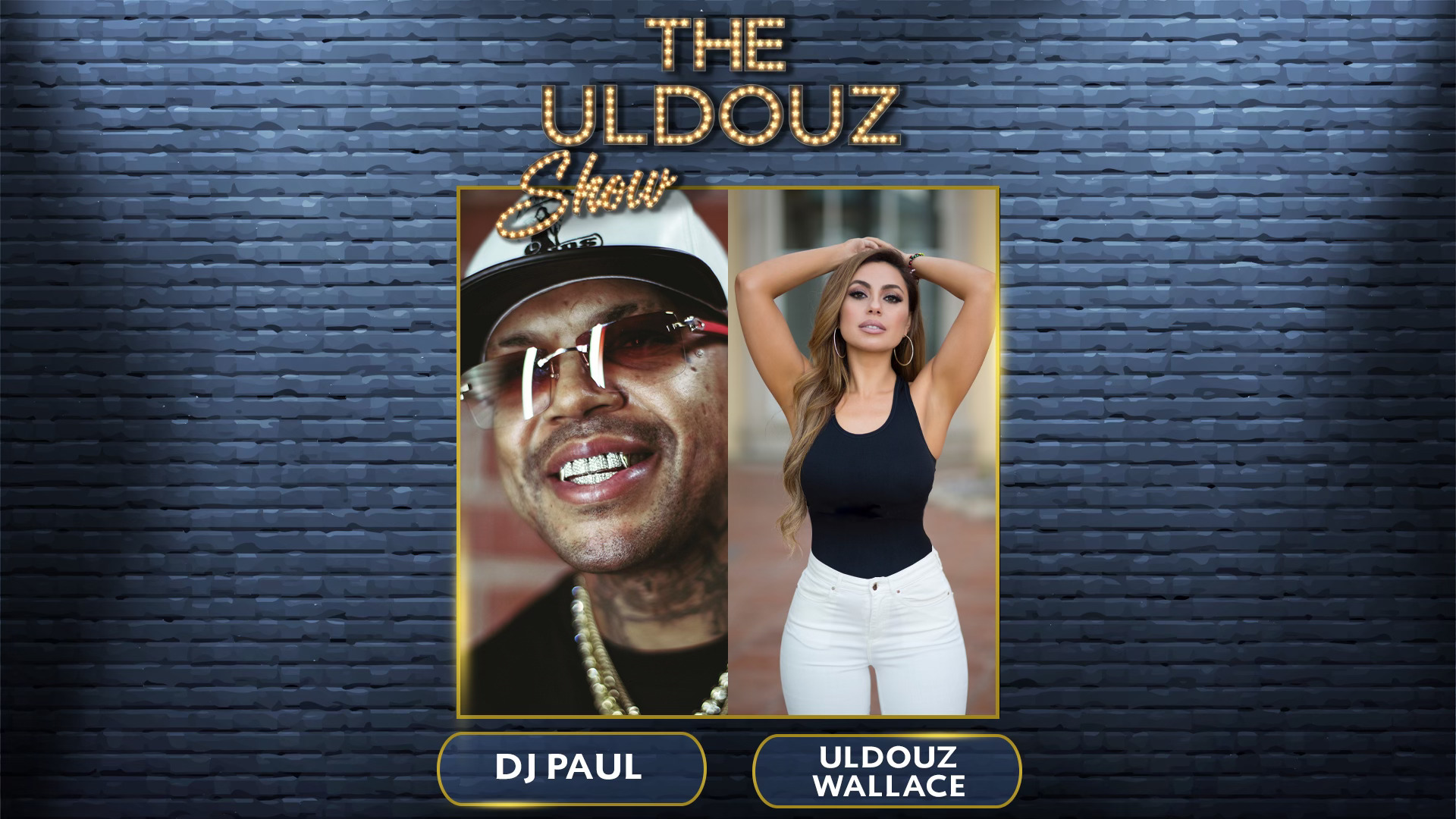 The Uldouz Show with Guest DJ Paul. From Three 6 Mafia.